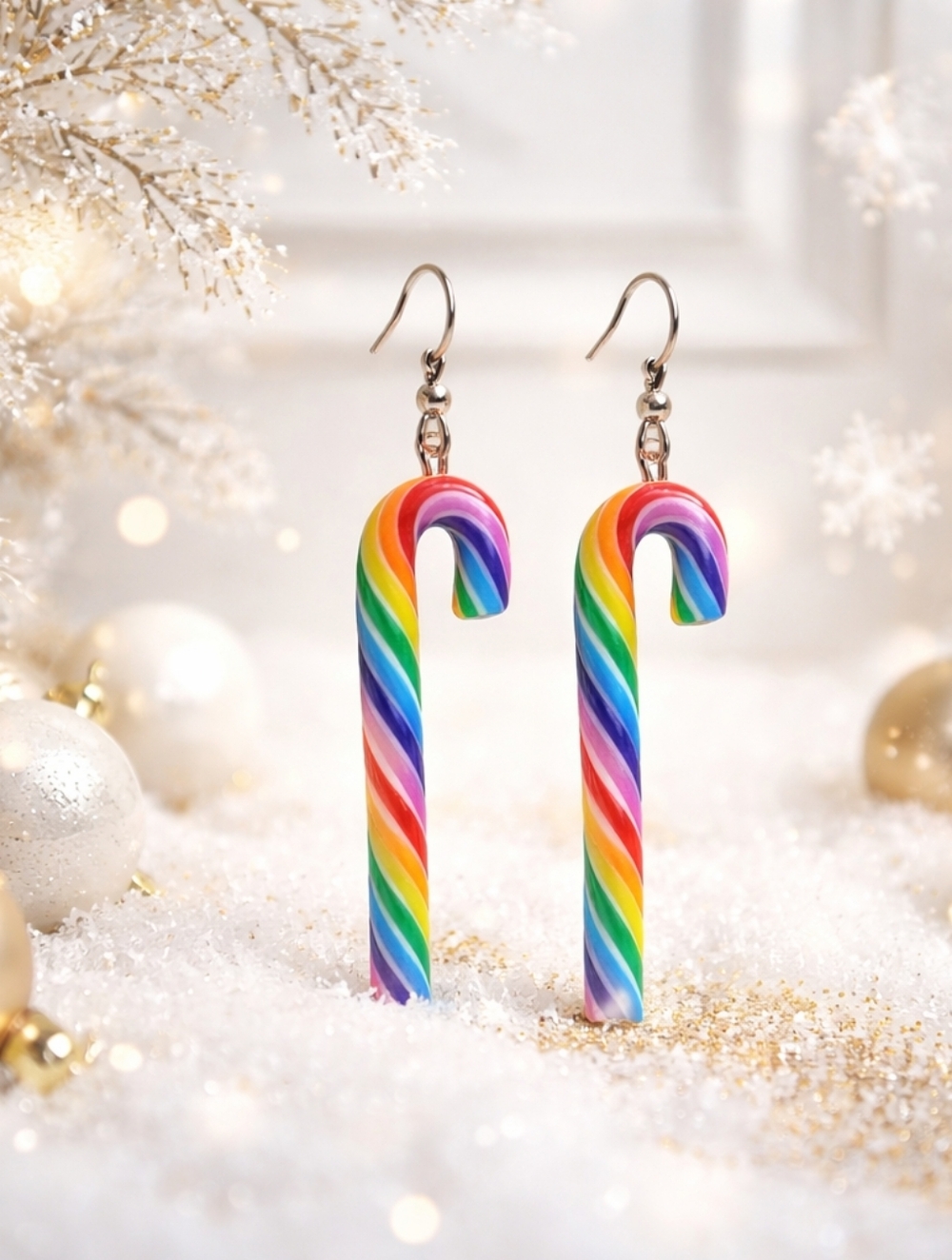 🔆𝟲/$𝟮𝟬 𝑪𝒂𝒏𝒅𝒚 𝑪𝒂𝒏𝒆 𝑫𝒓𝒐𝒑𝒑𝒆𝒅 𝑭𝒊𝒔𝒉 𝑯𝒐𝒐𝒌 𝑬𝒂𝒓𝒓𝒊𝒏𝒈𝒔 - Picture 4 of 6